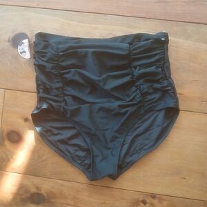 Shapermint High Waist Black Bikini Bottoms XL/TG.  NWT